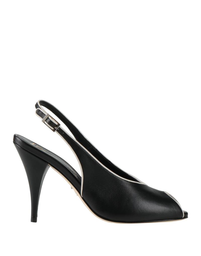 GIAMPAOLO VIOZZI Sandale Damen Schwarz von GIAMPAOLO VIOZZI