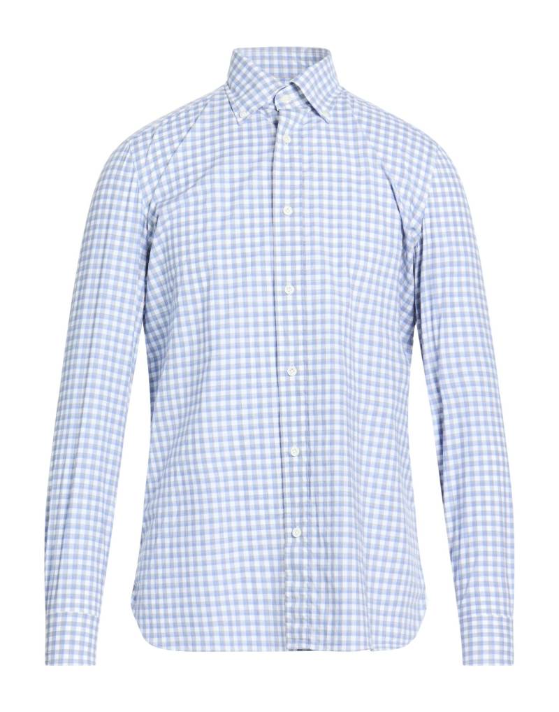 GIAMPAOLO Hemd Herren Azurblau von GIAMPAOLO