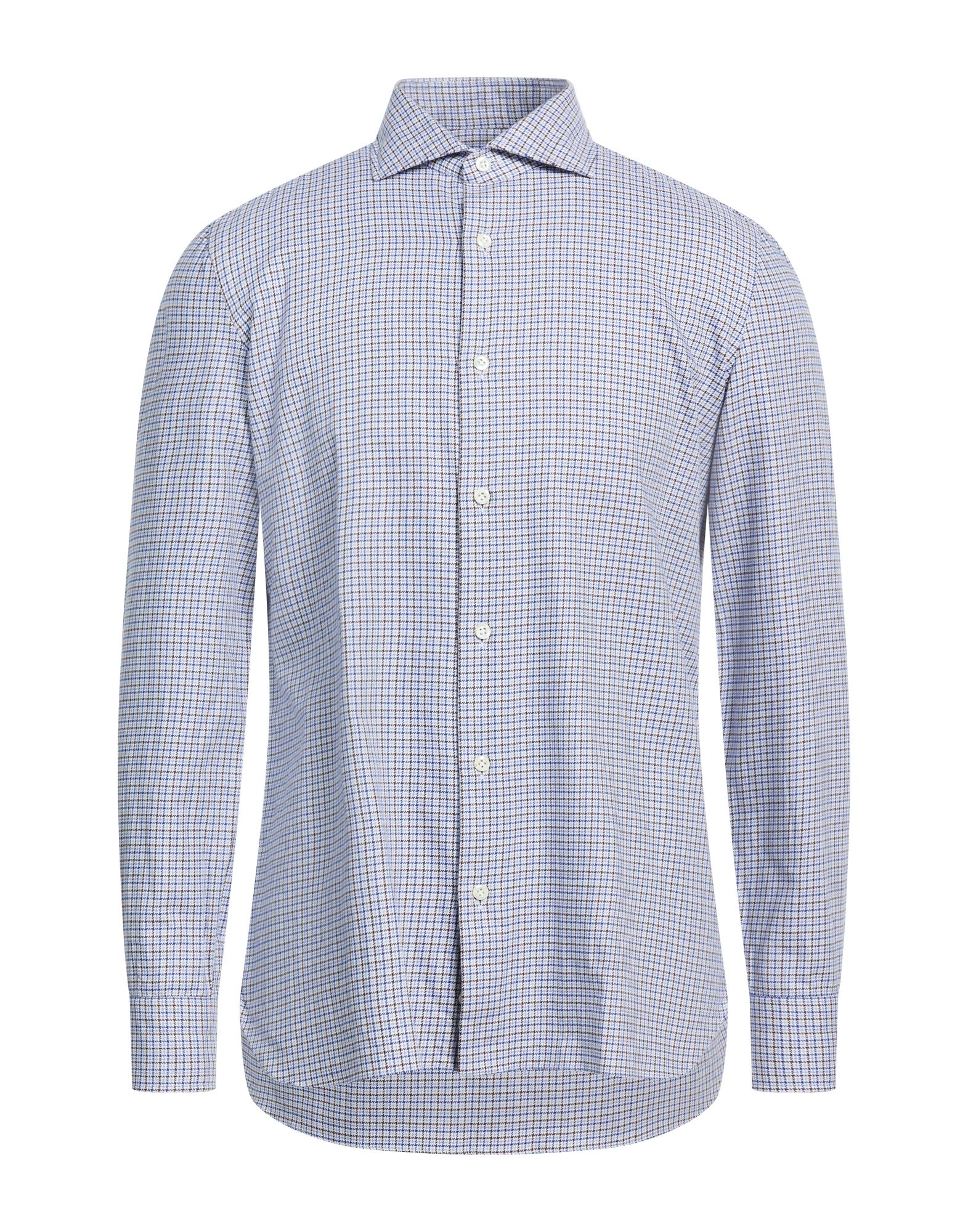 GIAMPAOLO Hemd Herren Blau von GIAMPAOLO