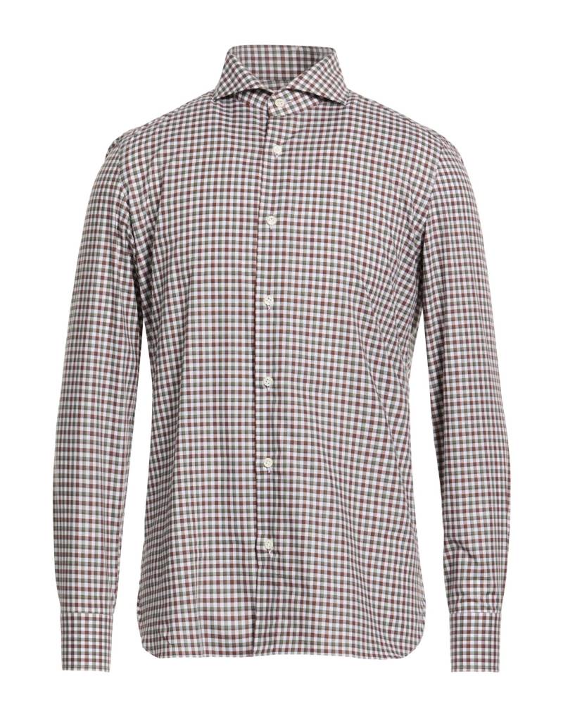 GIAMPAOLO Hemd Herren Braun von GIAMPAOLO