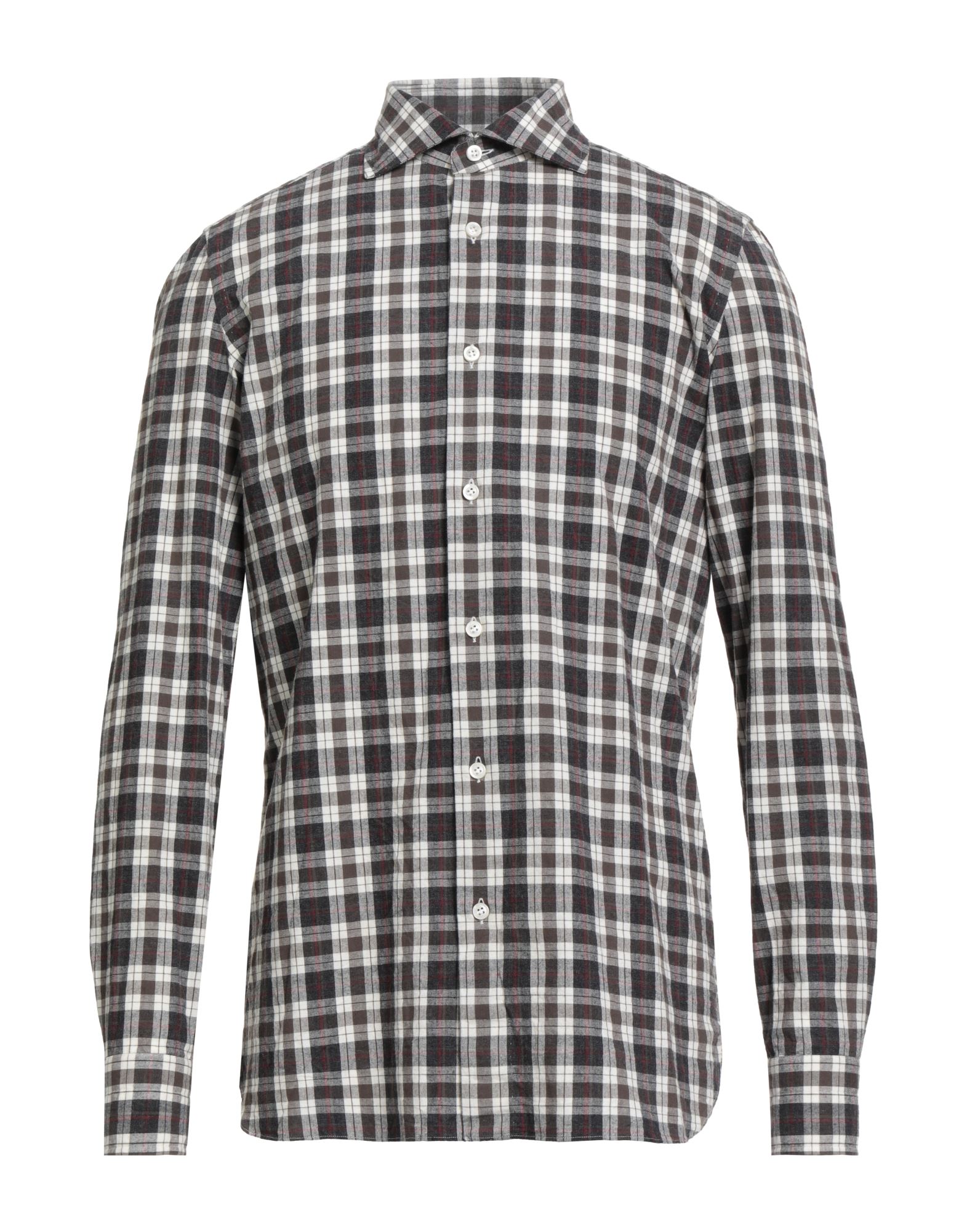 GIAMPAOLO Hemd Herren Dunkelbraun von GIAMPAOLO