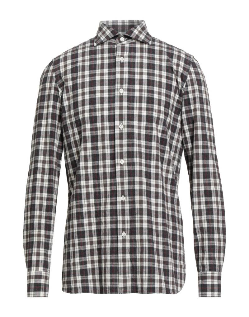 GIAMPAOLO Hemd Herren Dunkelbraun von GIAMPAOLO