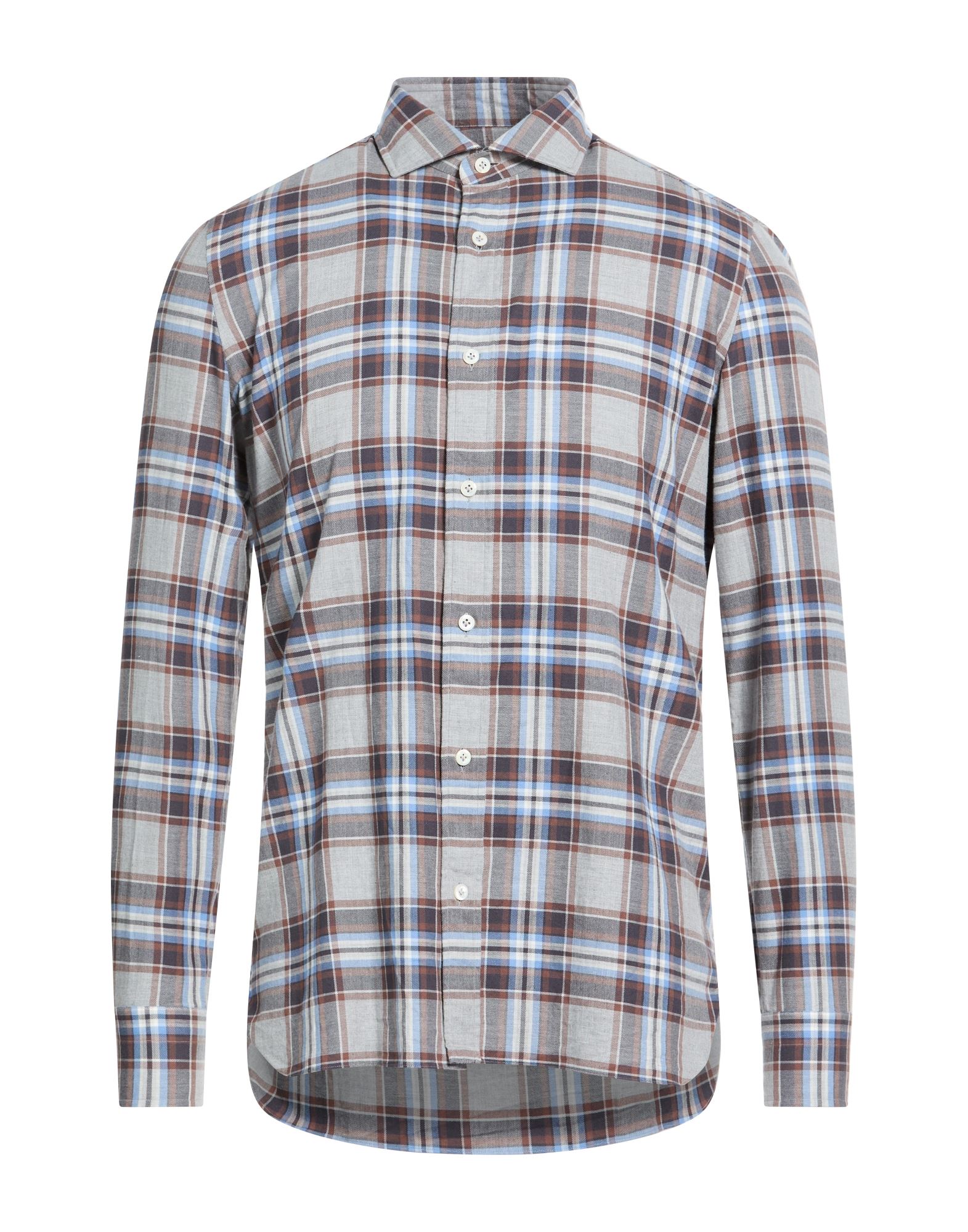 GIAMPAOLO Hemd Herren Grau von GIAMPAOLO