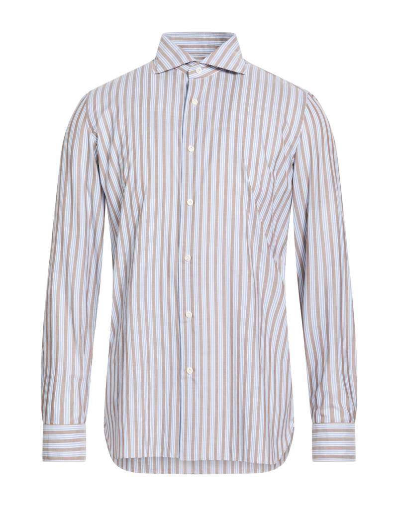 GIAMPAOLO Hemd Herren Khaki von GIAMPAOLO