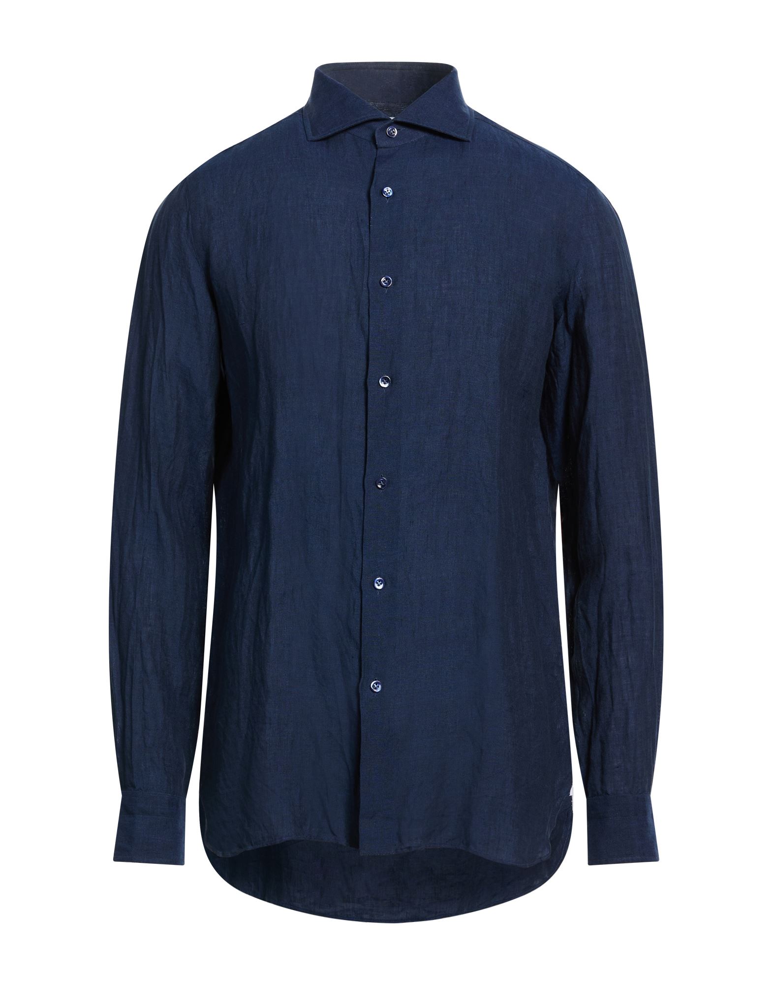 GIAMPAOLO Hemd Herren Marineblau von GIAMPAOLO