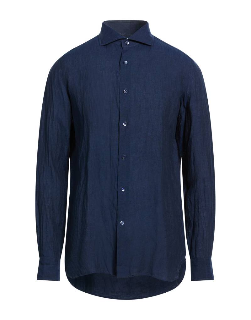 GIAMPAOLO Hemd Herren Marineblau von GIAMPAOLO