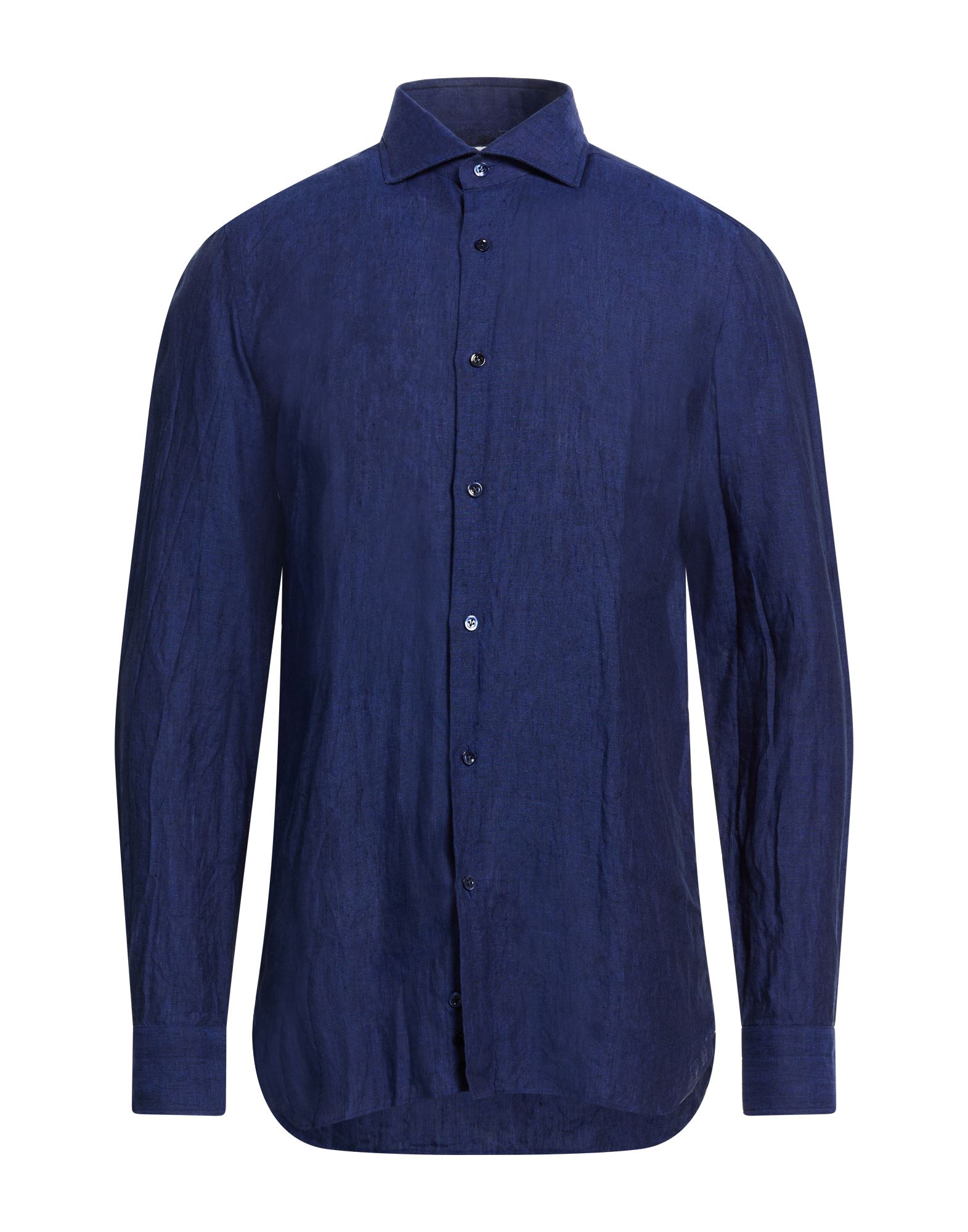 GIAMPAOLO Hemd Herren Marineblau von GIAMPAOLO