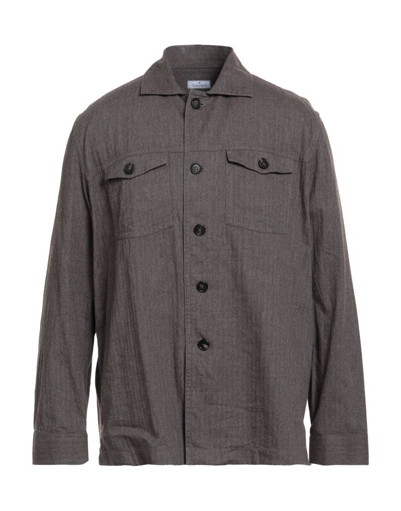 GIAMPAOLO Hemd Herren Maulwurfsgrau von GIAMPAOLO