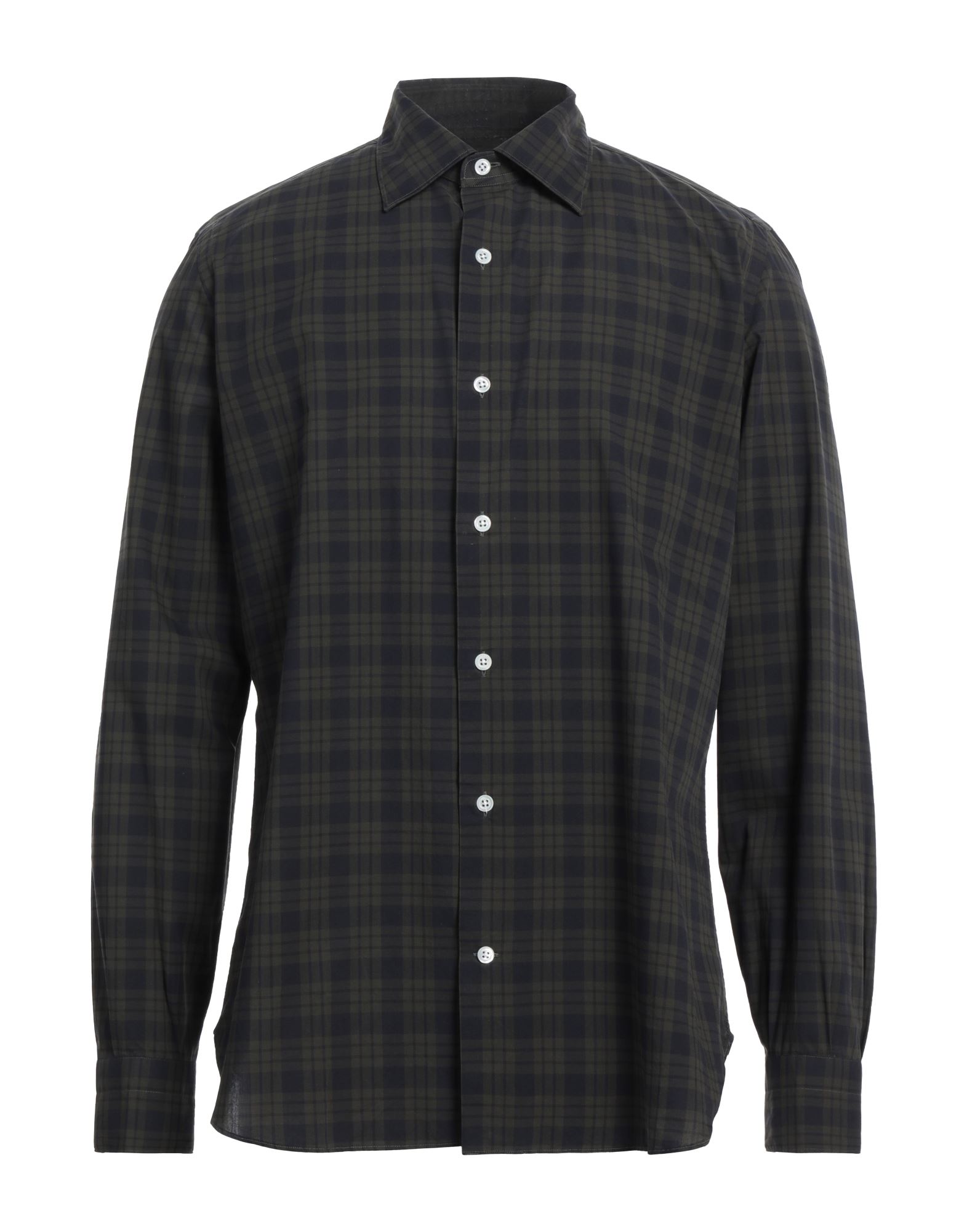 GIAMPAOLO Hemd Herren Militärgrün von GIAMPAOLO