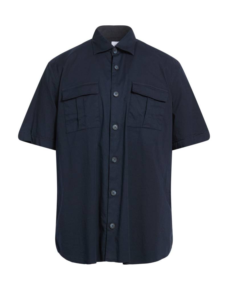 GIAMPAOLO Hemd Herren Nachtblau von GIAMPAOLO