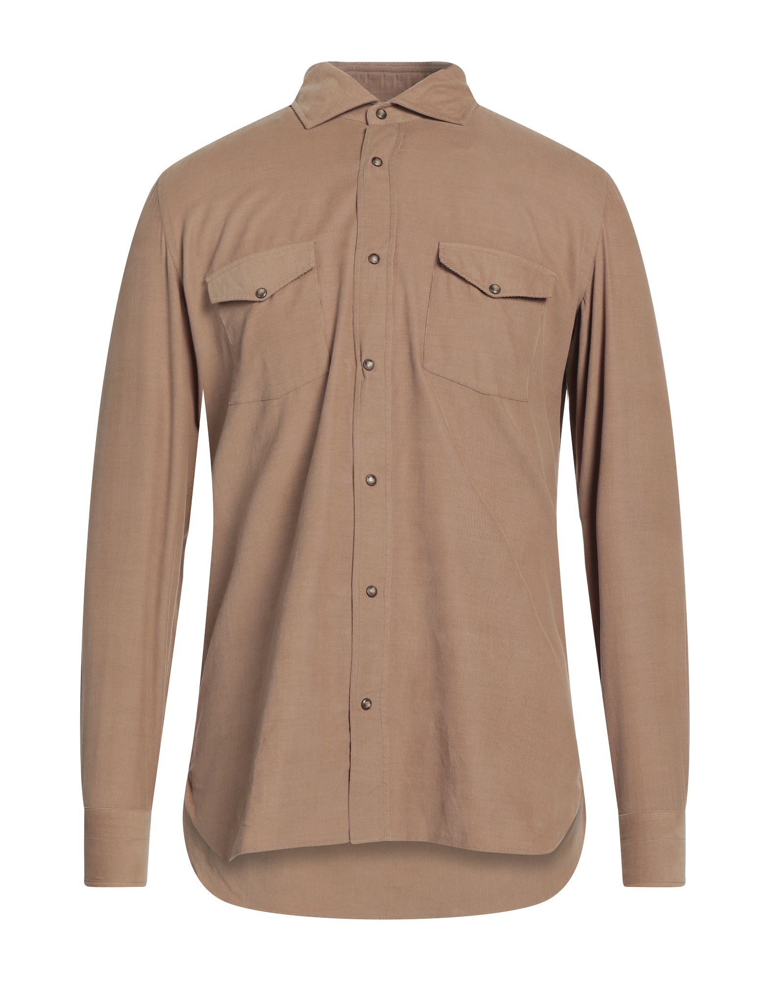 GIAMPAOLO Hemd Herren Sand von GIAMPAOLO