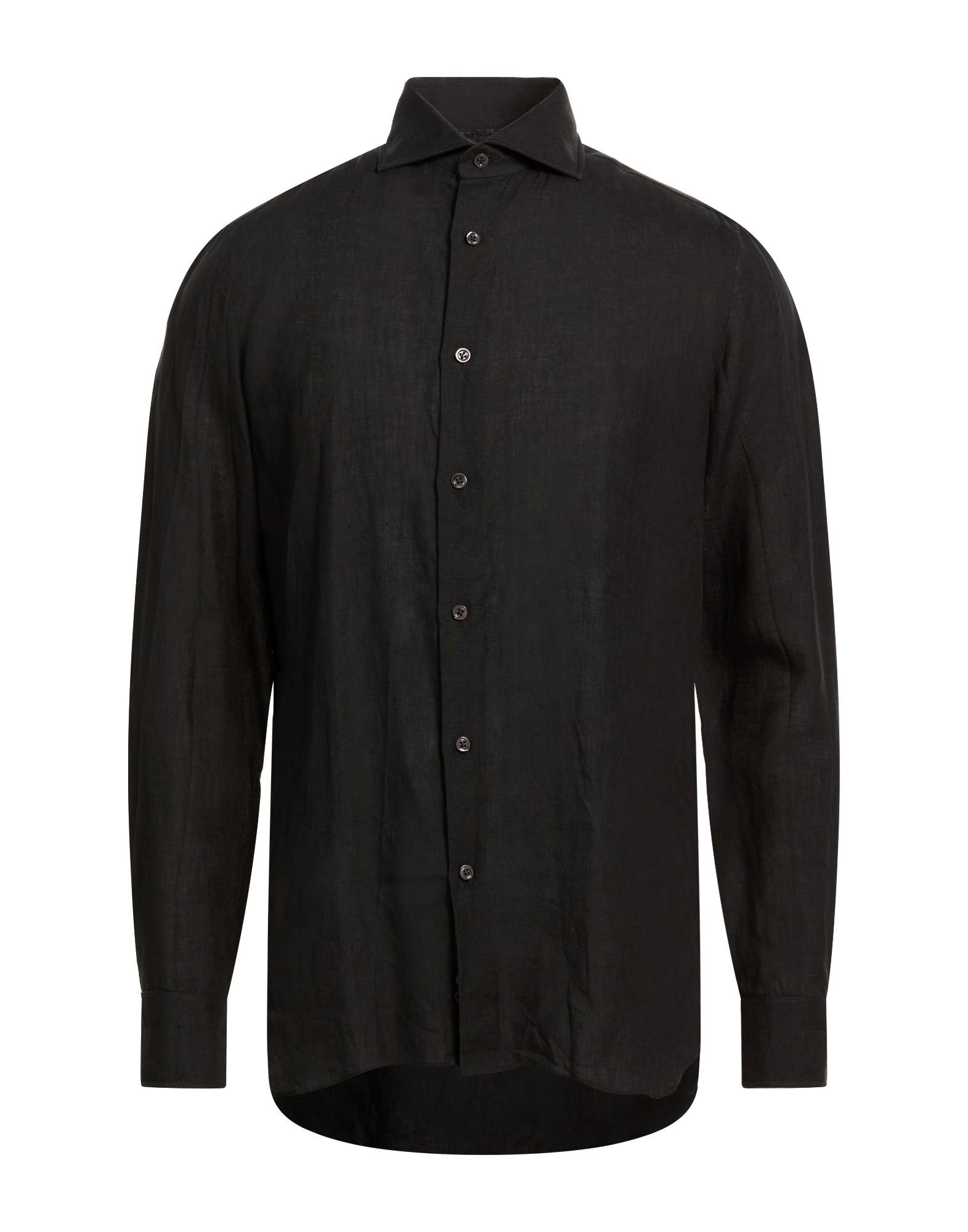 GIAMPAOLO Hemd Herren Schwarz von GIAMPAOLO