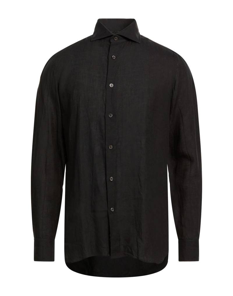 GIAMPAOLO Hemd Herren Schwarz von GIAMPAOLO