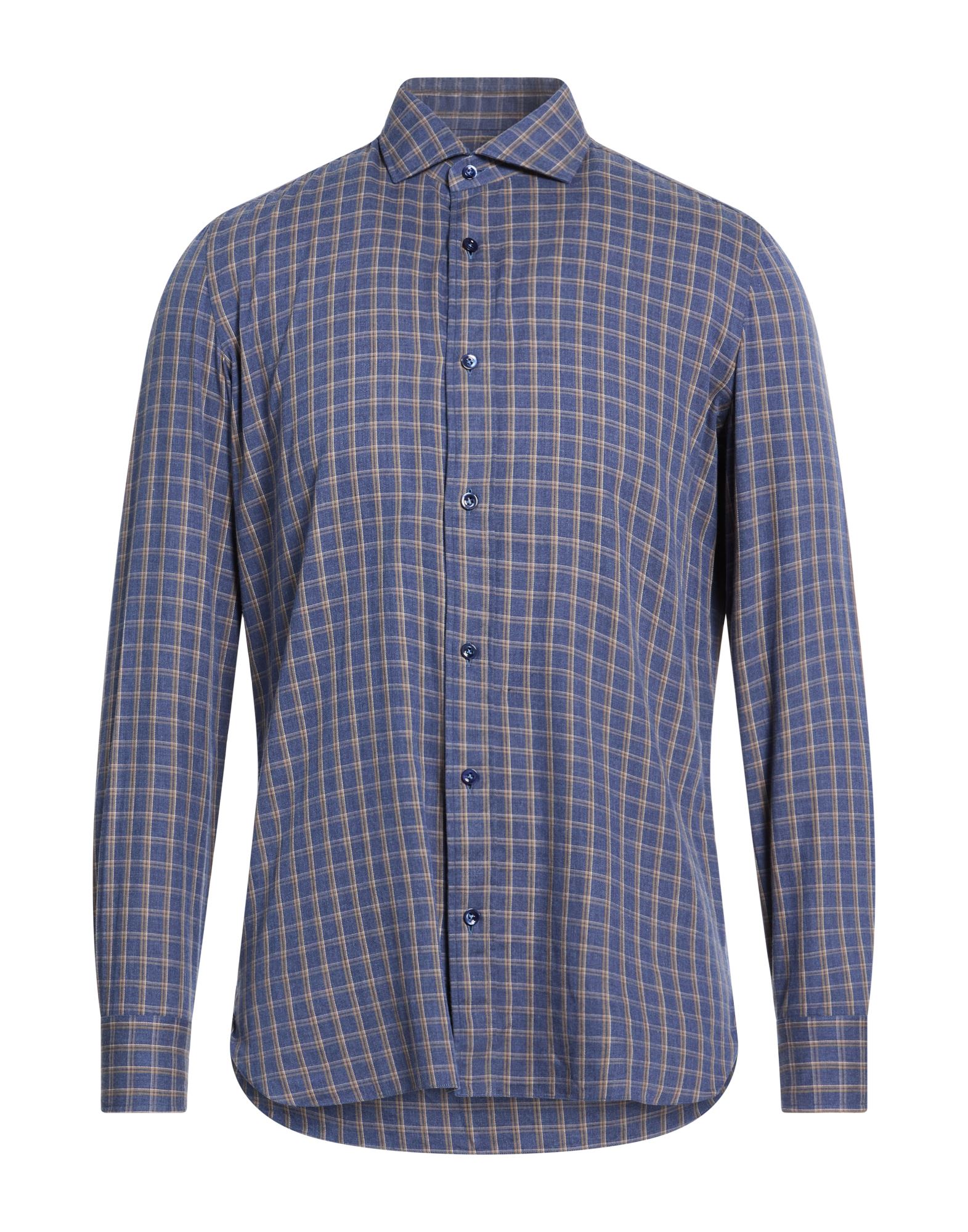 GIAMPAOLO Hemd Herren Taubenblau von GIAMPAOLO