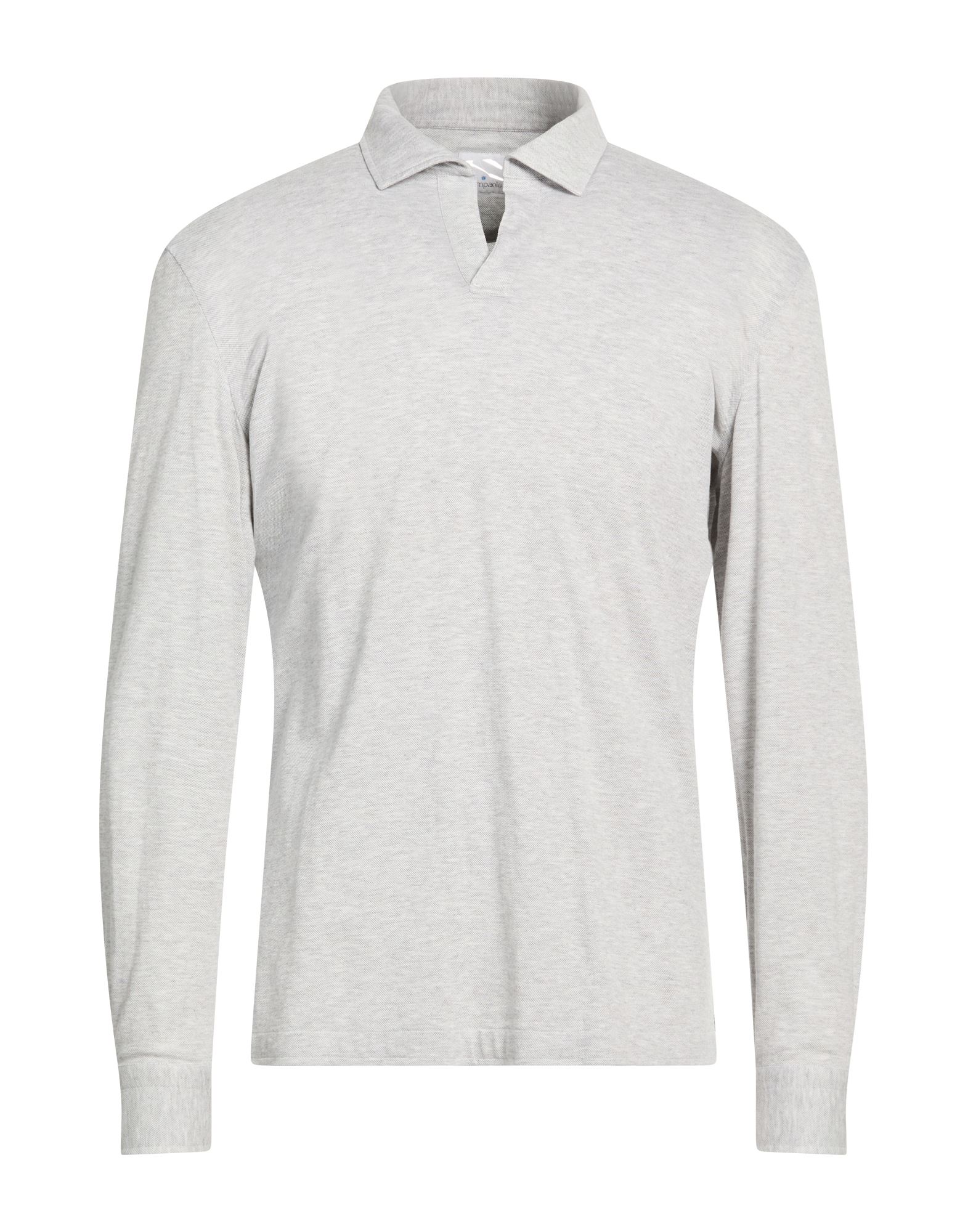 GIAMPAOLO Poloshirt Herren Hellgrau von GIAMPAOLO