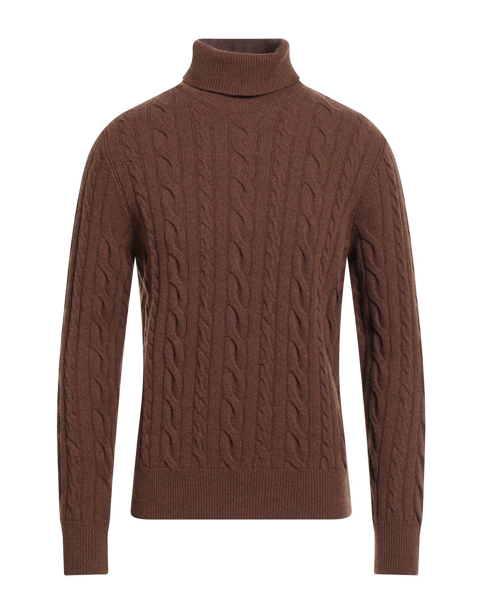 GIAN BERTONE Rollkragenpullover Herren Braun GIAN BERTONE Rollkragenpullover Herren Braun von GIAN BERTONE