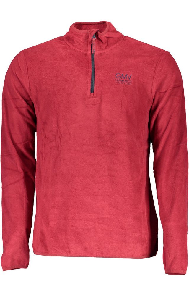 GIAN MARCO VENTURI Sweatshirt Elegantes Rotes Herren-Sweatshirt: Langarmfleece von GIAN MARCO VENTURI