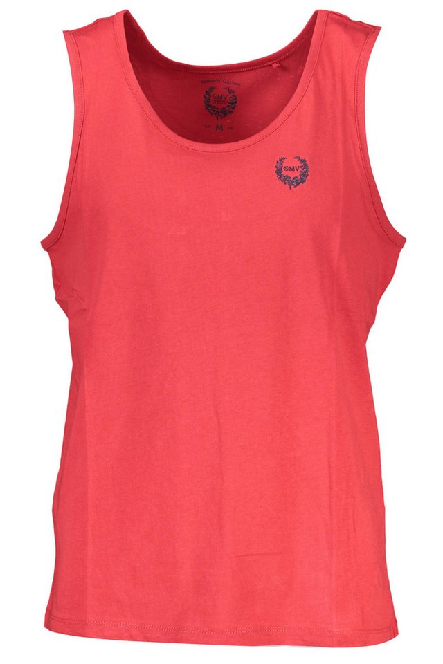 GIAN MARCO VENTURI T-Shirt Herren Rot Unterhemd mit Rundhalsausschnitt und von GIAN MARCO VENTURI