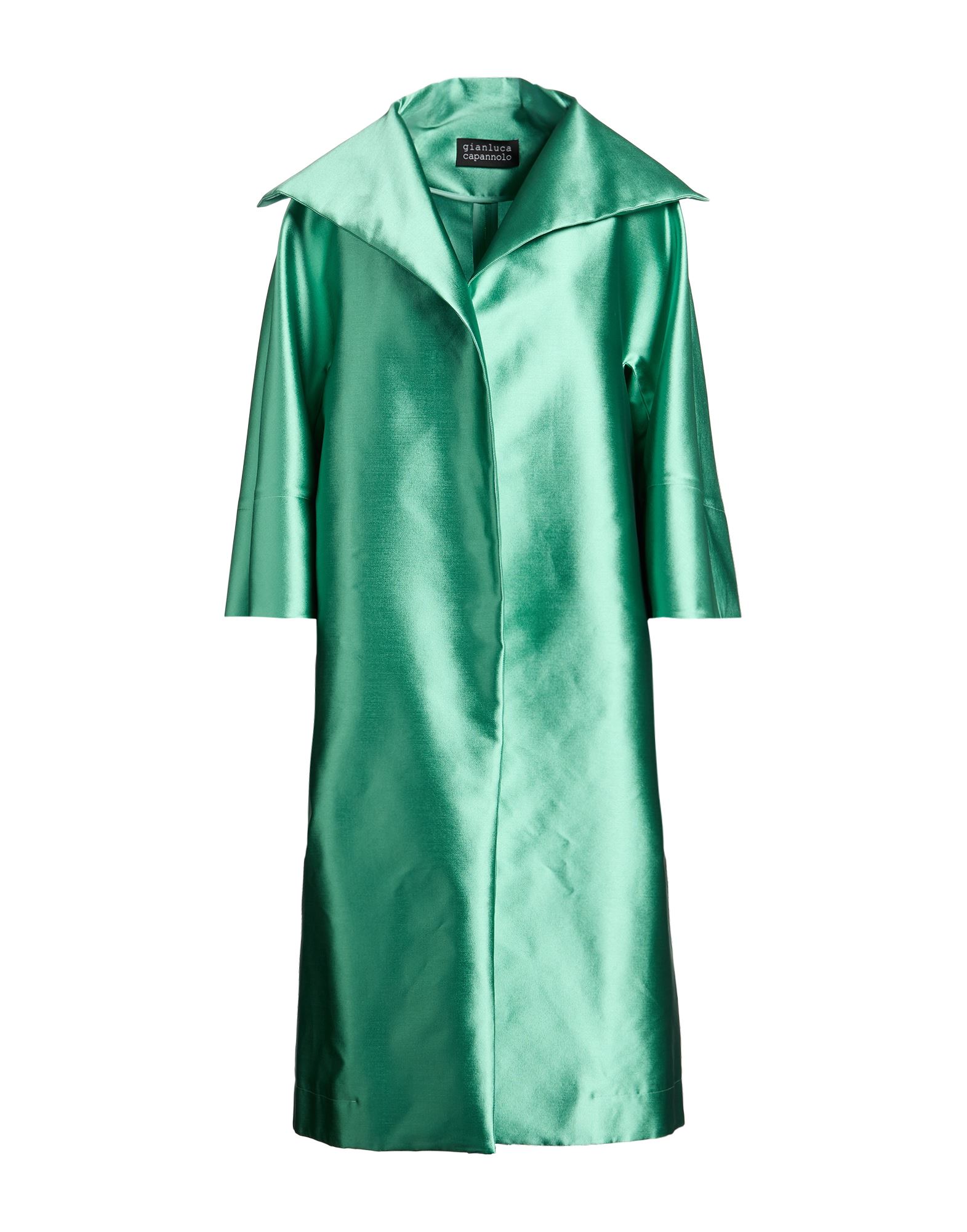 GIANLUCA CAPANNOLO Jacke, Mantel & Trenchcoat Damen Grün von GIANLUCA CAPANNOLO