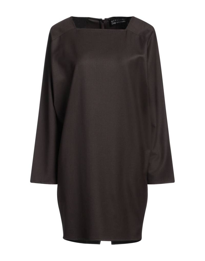 GIANLUCA CAPANNOLO Mini-kleid Damen Dunkelbraun von GIANLUCA CAPANNOLO