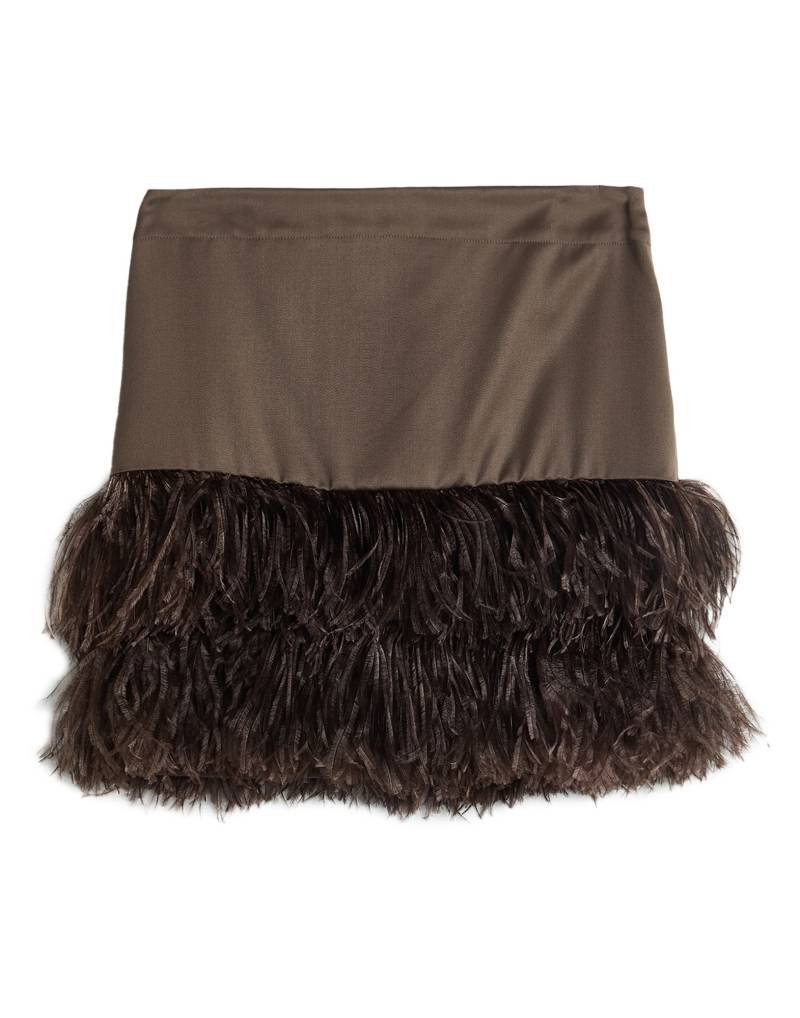 GIANLUCA CAPANNOLO Minirock Damen Braun von GIANLUCA CAPANNOLO