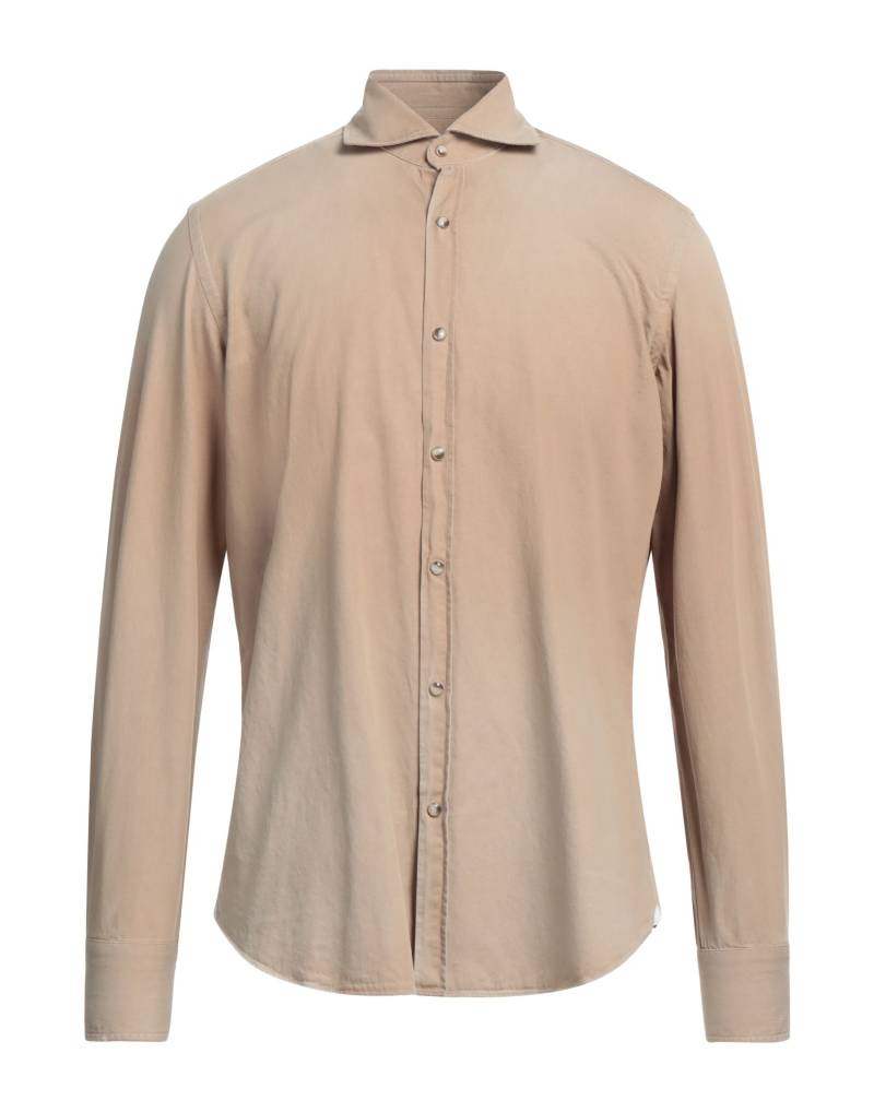 GIANNETTO PORTOFINO Hemd Herren Beige von GIANNETTO PORTOFINO
