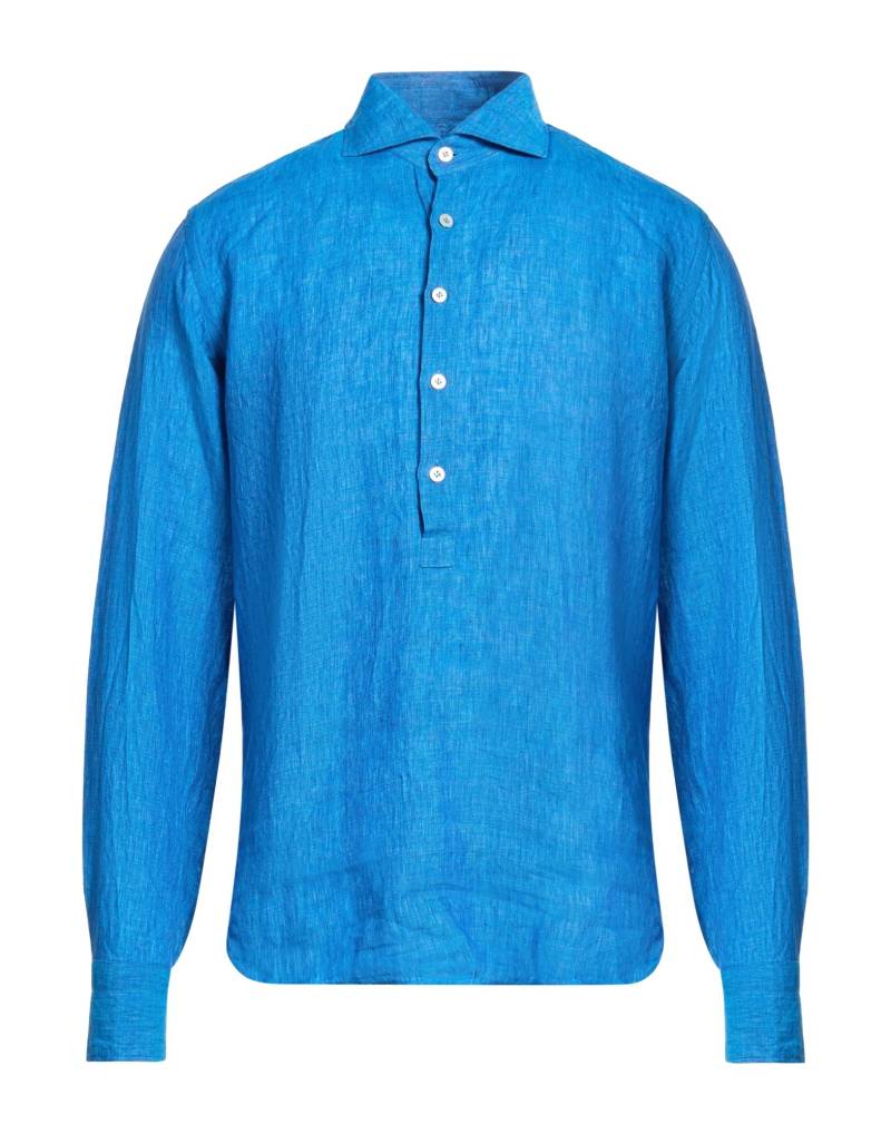 GIANNETTO PORTOFINO Hemd Herren Blau von GIANNETTO PORTOFINO