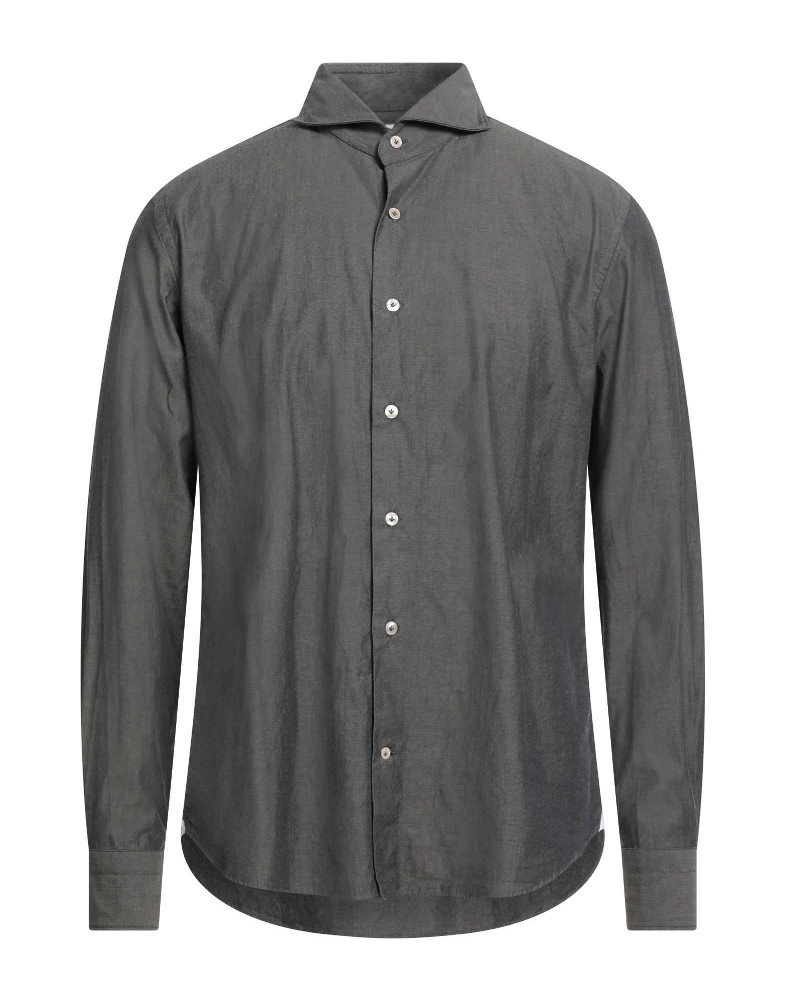 GIANNETTO PORTOFINO Hemd Herren Braungrau GIANNETTO PORTOFINO Hemd Herren Braungrau von GIANNETTO PORTOFINO