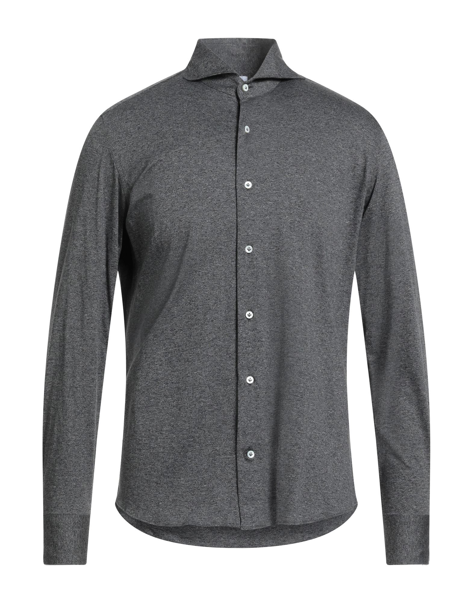GIANNETTO PORTOFINO Hemd Herren Braungrau GIANNETTO PORTOFINO Hemd Herren Braungrau von GIANNETTO PORTOFINO