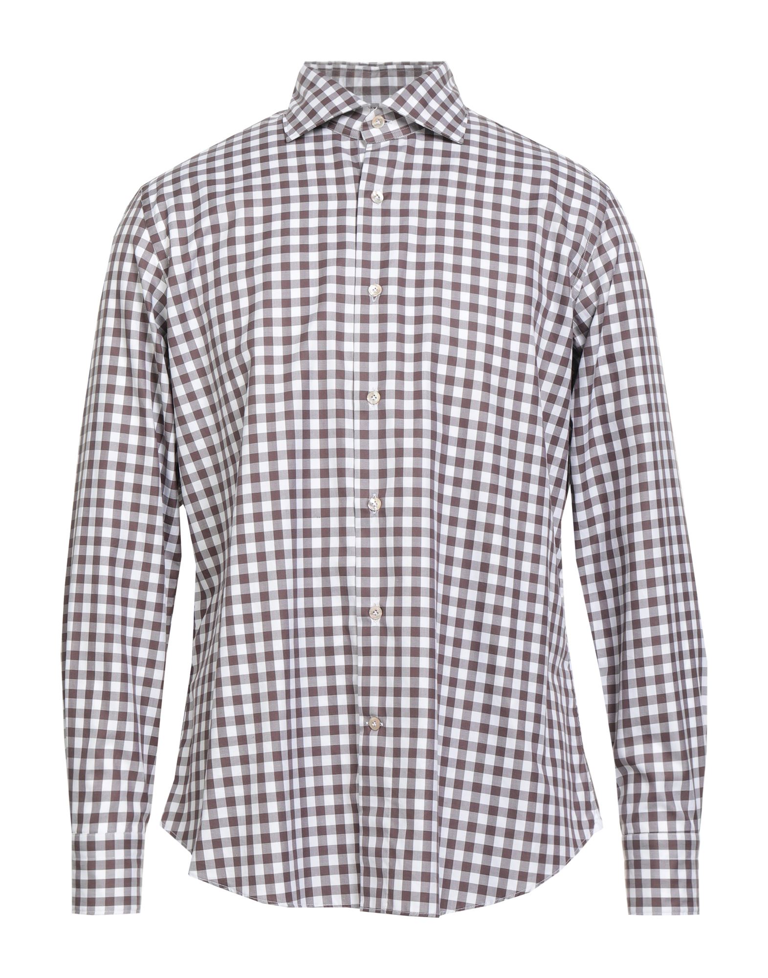 GIANNETTO PORTOFINO Hemd Herren Dunkelbraun GIANNETTO PORTOFINO Hemd Herren Dunkelbraun von GIANNETTO PORTOFINO