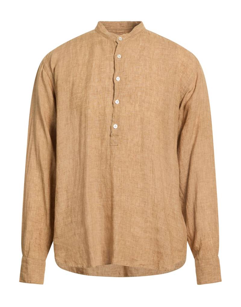 GIANNETTO PORTOFINO Hemd Herren Kamel von GIANNETTO PORTOFINO