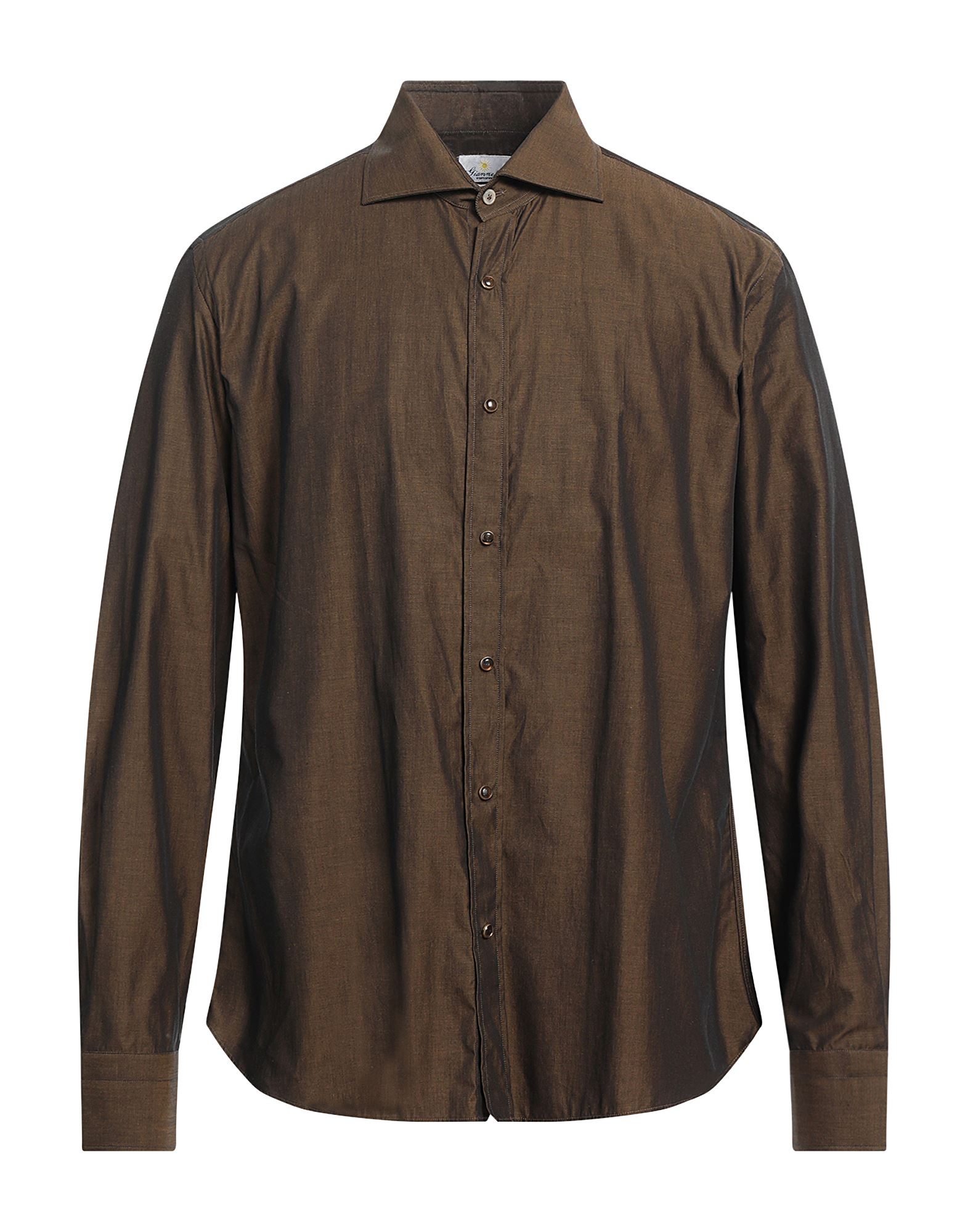 GIANNETTO PORTOFINO Hemd Herren Khaki GIANNETTO PORTOFINO Hemd Herren Khaki von GIANNETTO PORTOFINO