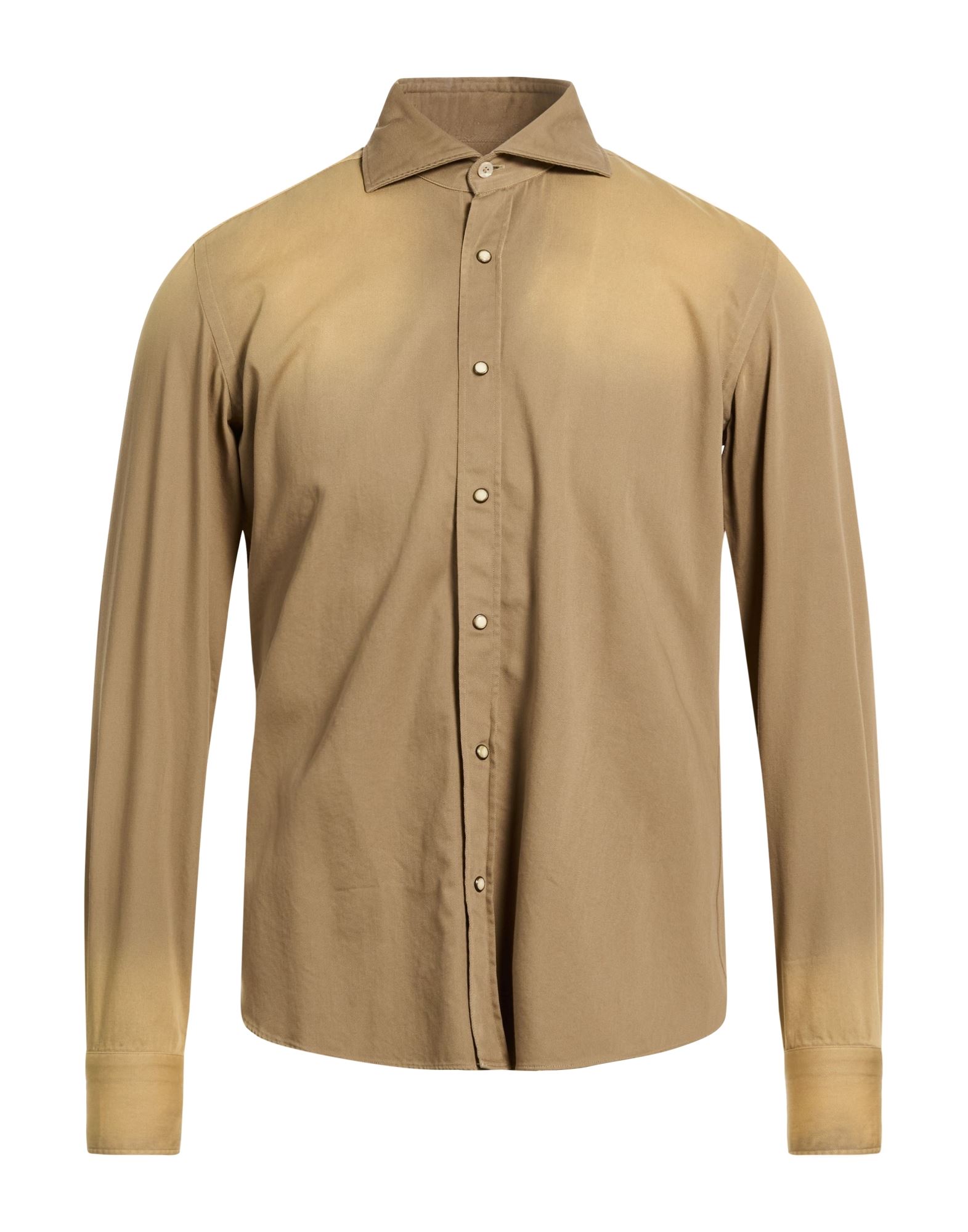 GIANNETTO PORTOFINO Hemd Herren Khaki von GIANNETTO PORTOFINO