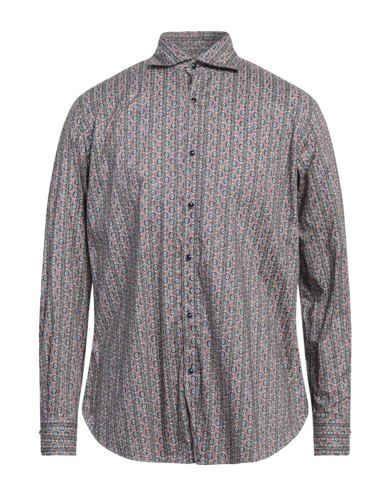 GIANNETTO PORTOFINO Hemd Herren Khaki von GIANNETTO PORTOFINO