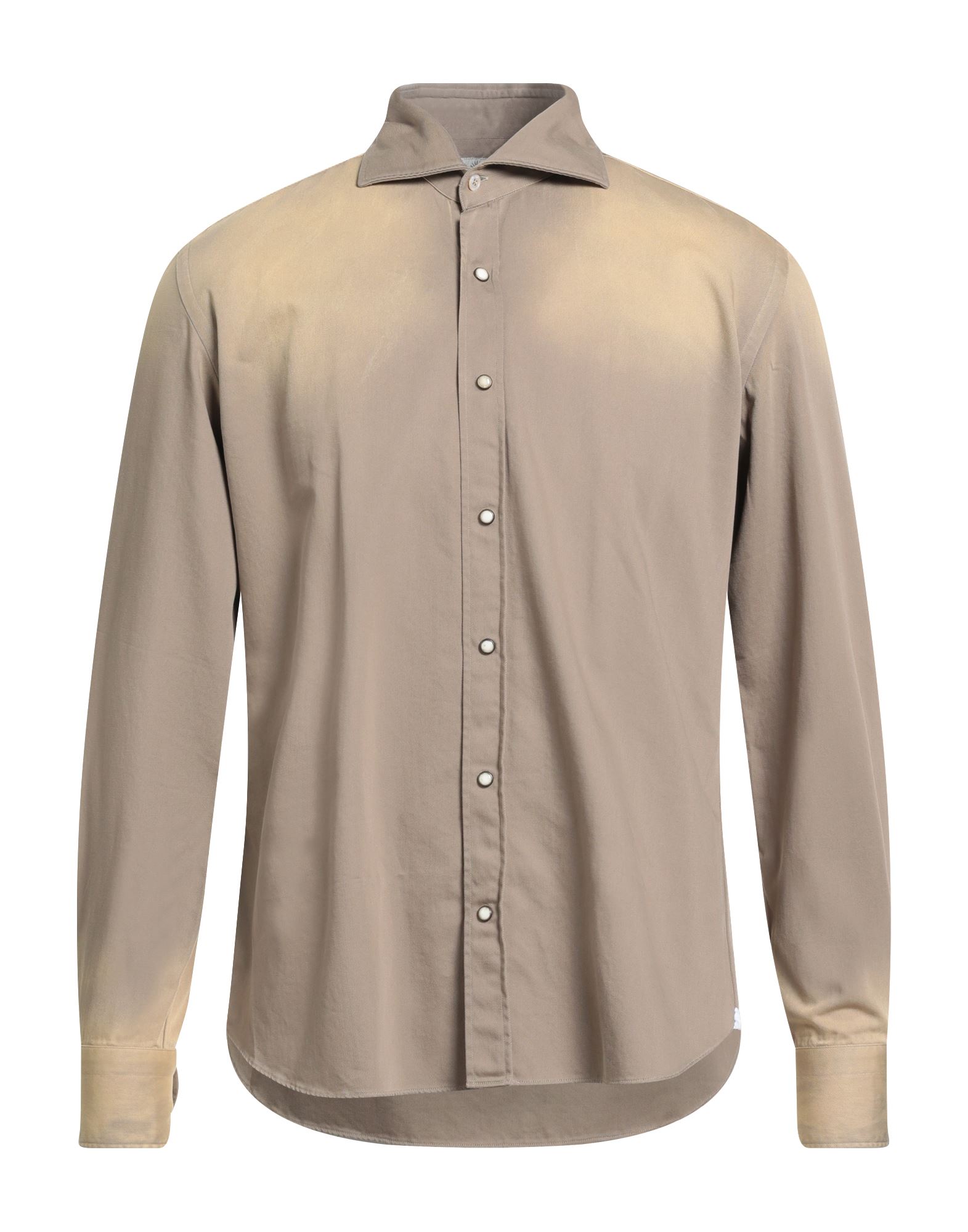 GIANNETTO PORTOFINO Hemd Herren Khaki GIANNETTO PORTOFINO Hemd Herren Khaki von GIANNETTO PORTOFINO