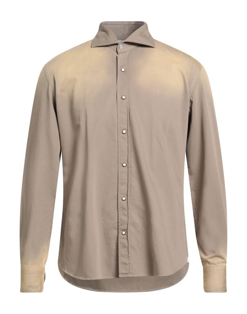 GIANNETTO PORTOFINO Hemd Herren Khaki von GIANNETTO PORTOFINO