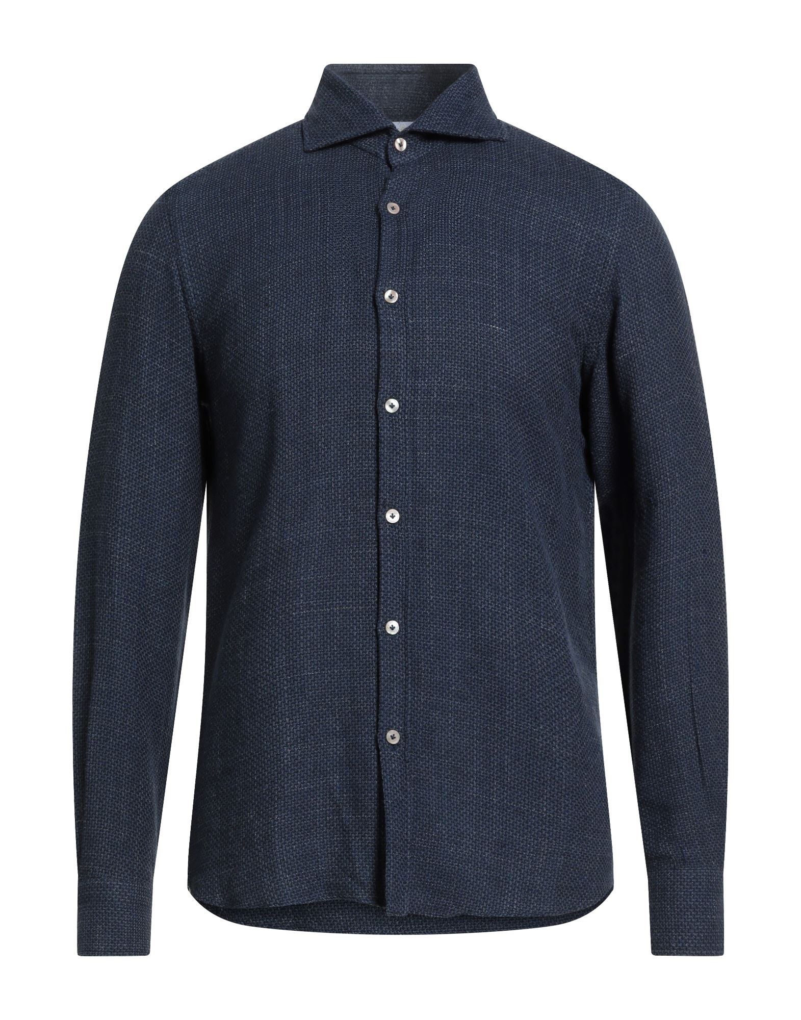 GIANNETTO PORTOFINO Hemd Herren Marineblau von GIANNETTO PORTOFINO