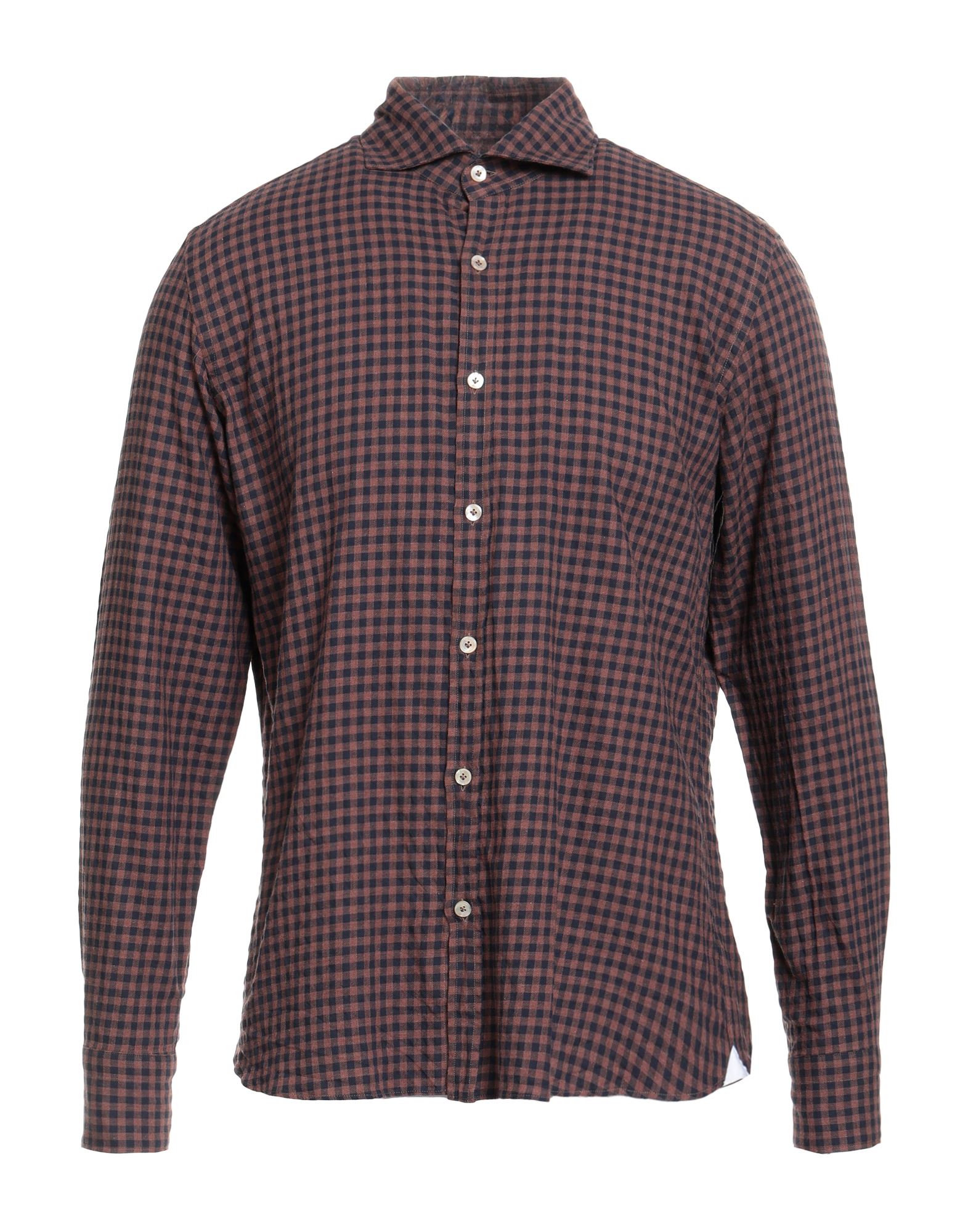 GIANNETTO PORTOFINO Hemd Herren Marineblau von GIANNETTO PORTOFINO