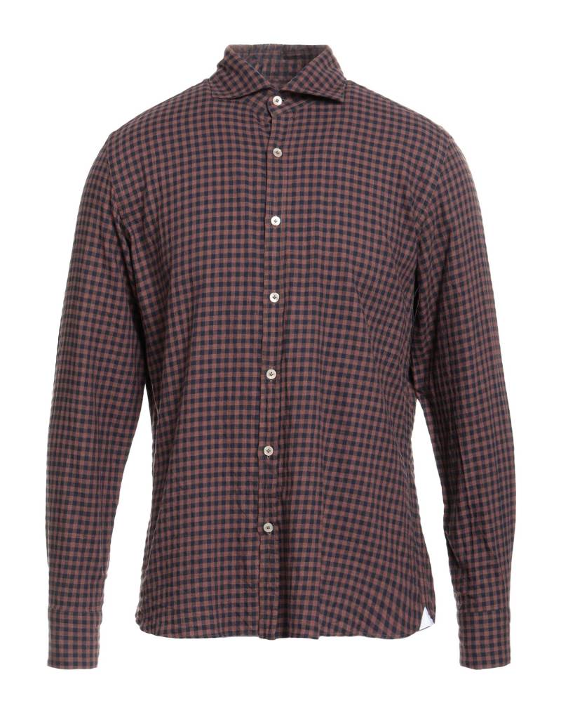 GIANNETTO PORTOFINO Hemd Herren Marineblau von GIANNETTO PORTOFINO