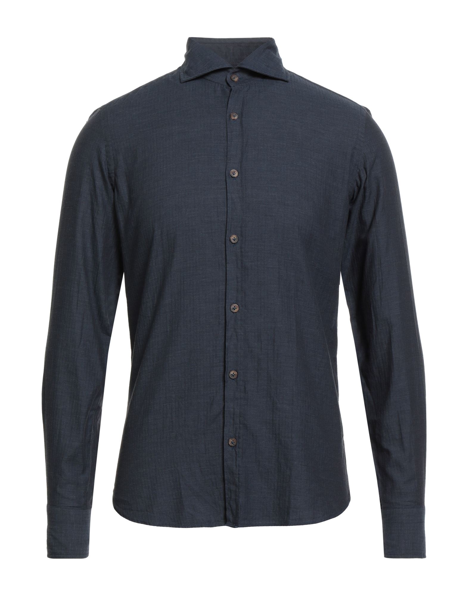 GIANNETTO PORTOFINO Hemd Herren Marineblau von GIANNETTO PORTOFINO