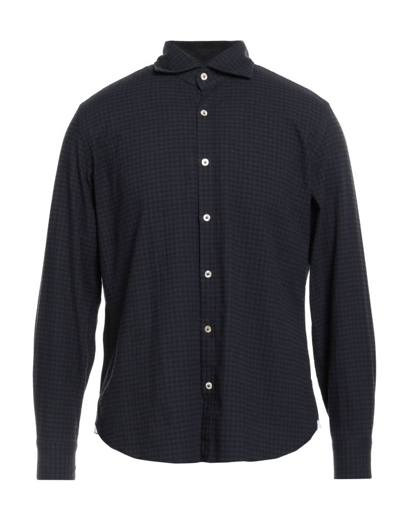 GIANNETTO PORTOFINO Hemd Herren Marineblau von GIANNETTO PORTOFINO