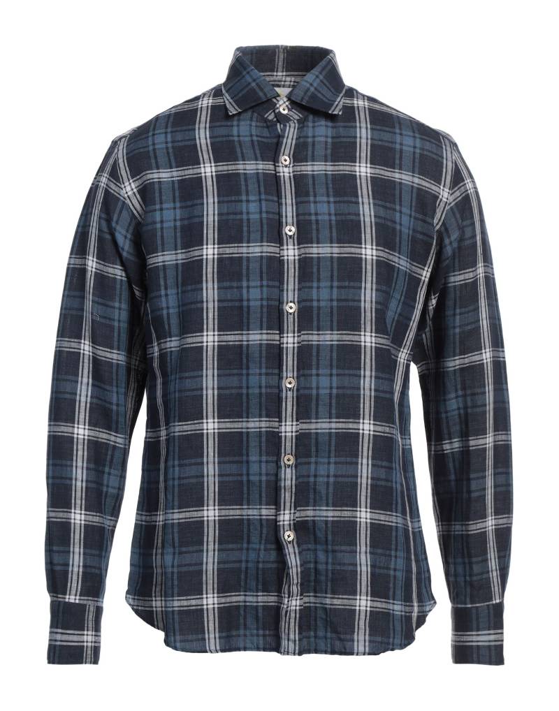 GIANNETTO PORTOFINO Hemd Herren Marineblau von GIANNETTO PORTOFINO