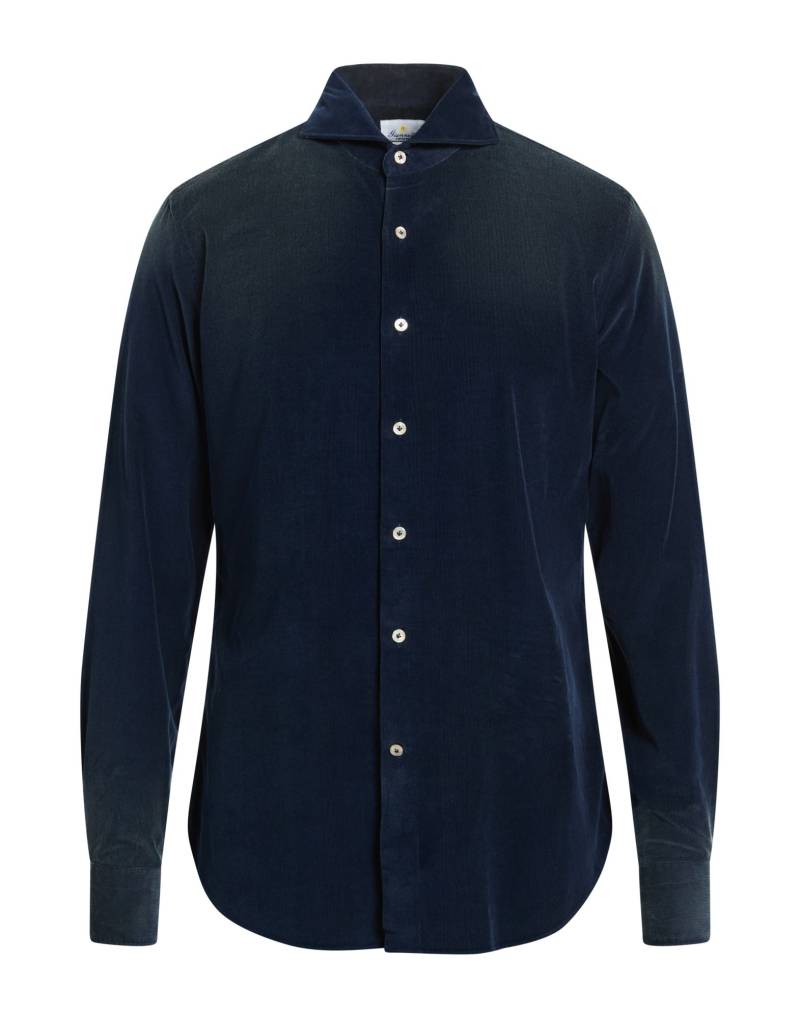 GIANNETTO PORTOFINO Hemd Herren Nachtblau von GIANNETTO PORTOFINO