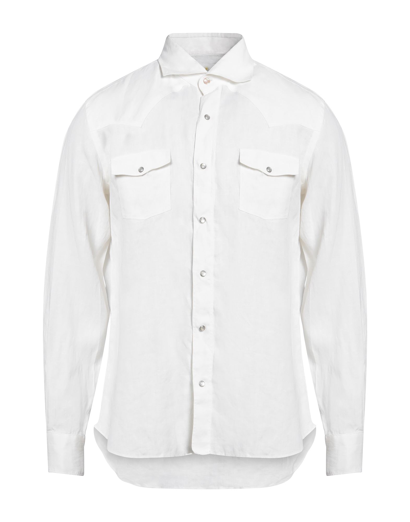 GIANNETTO PORTOFINO Hemd Herren Off white GIANNETTO PORTOFINO Hemd Herren Off white von GIANNETTO PORTOFINO