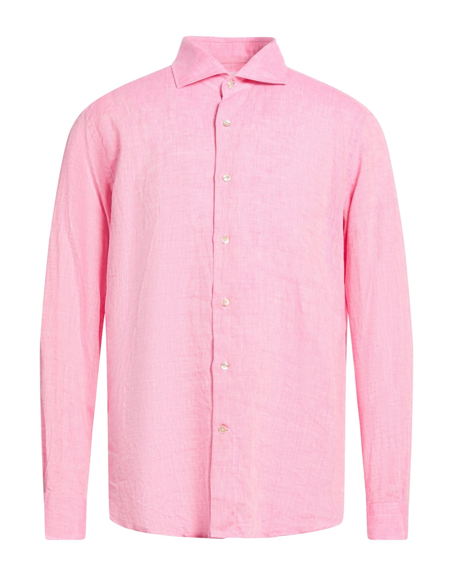 GIANNETTO PORTOFINO Hemd Herren Rosa von GIANNETTO PORTOFINO