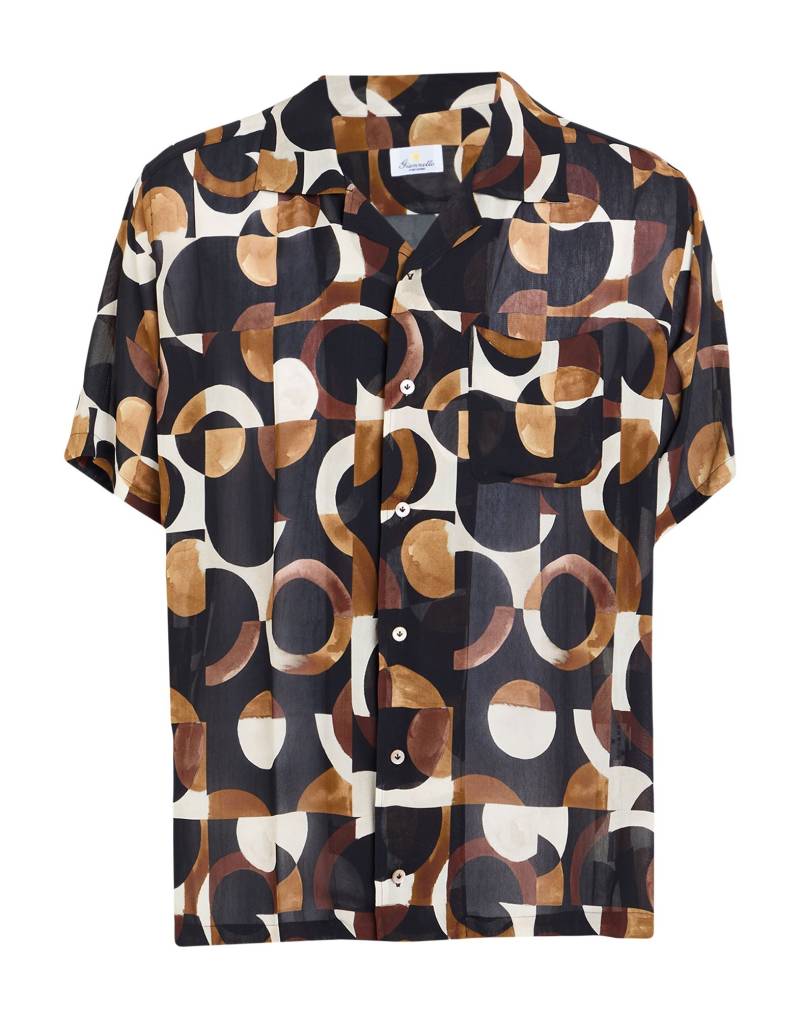 GIANNETTO PORTOFINO Hemd Herren Schwarz von GIANNETTO PORTOFINO