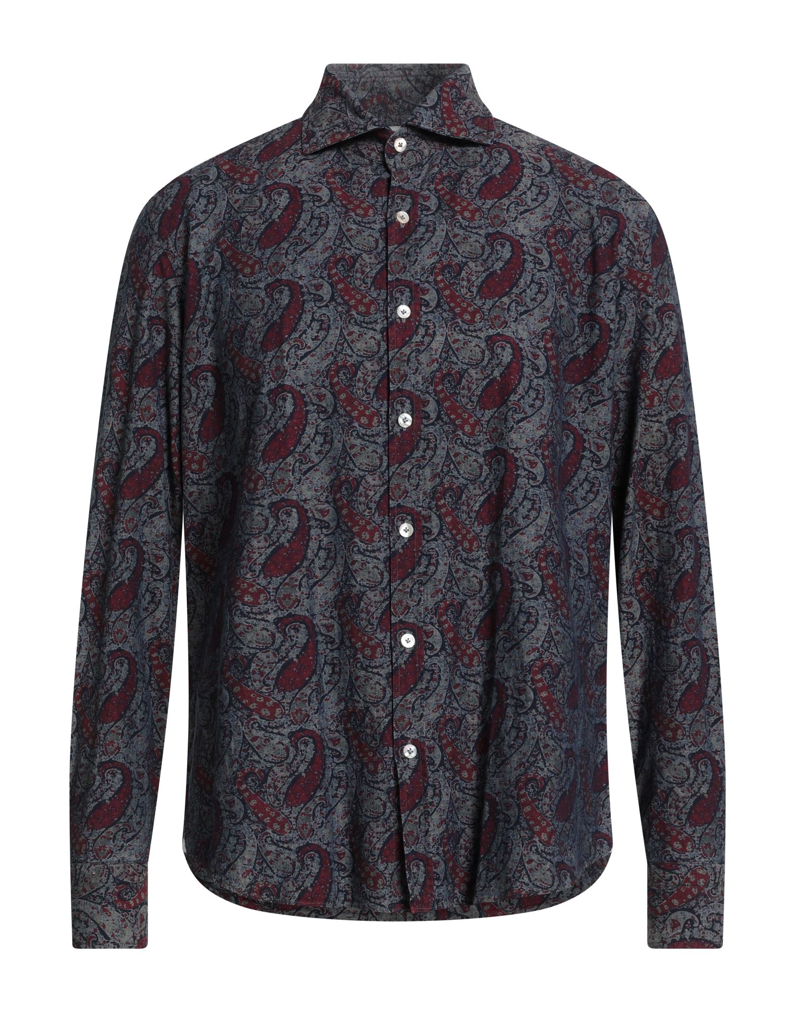 GIANNETTO PORTOFINO Hemd Herren Ziegelrot von GIANNETTO PORTOFINO