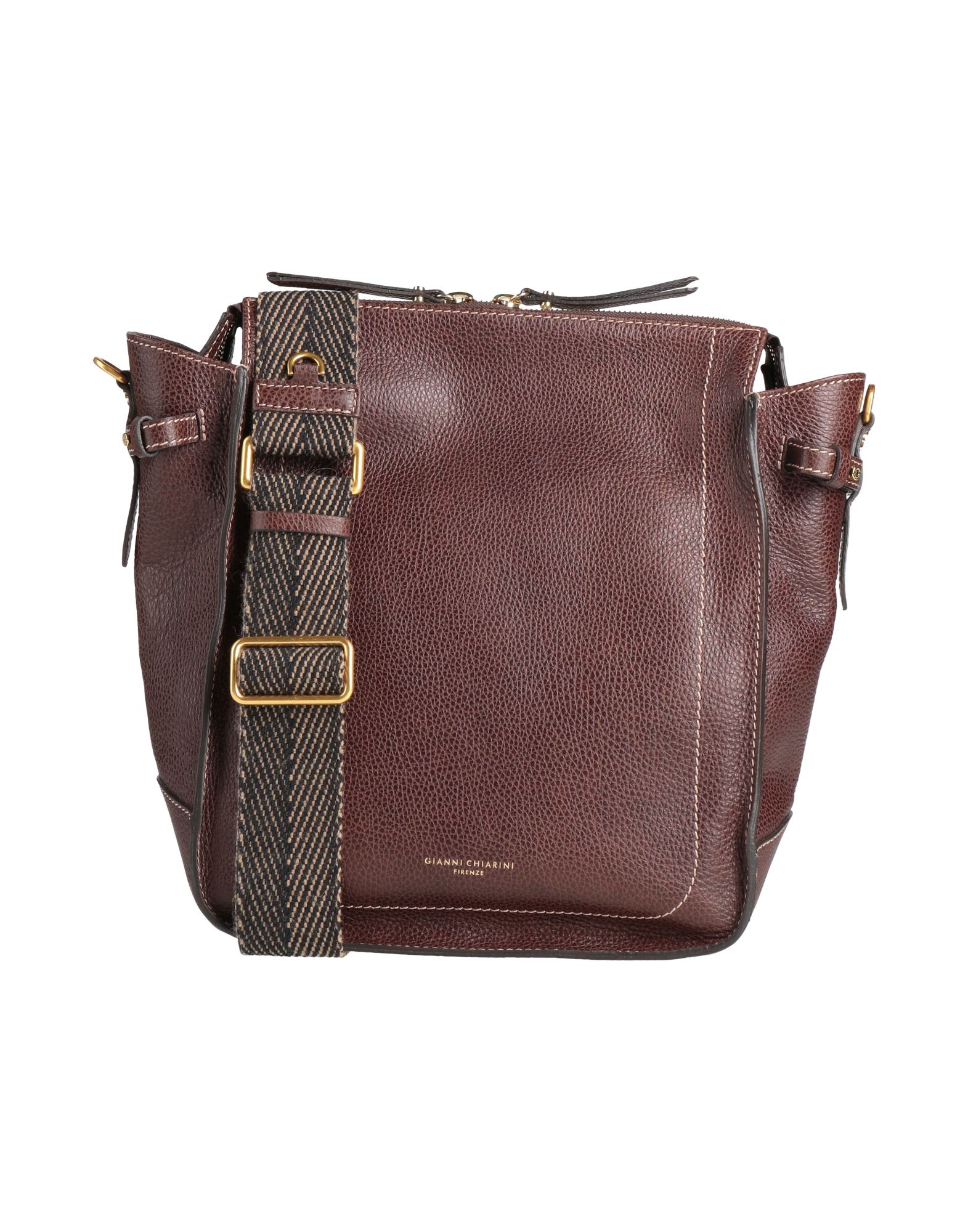 GIANNI CHIARINI Schultertasche Damen Braun GIANNI CHIARINI Schultertasche Damen Braun von GIANNI CHIARINI