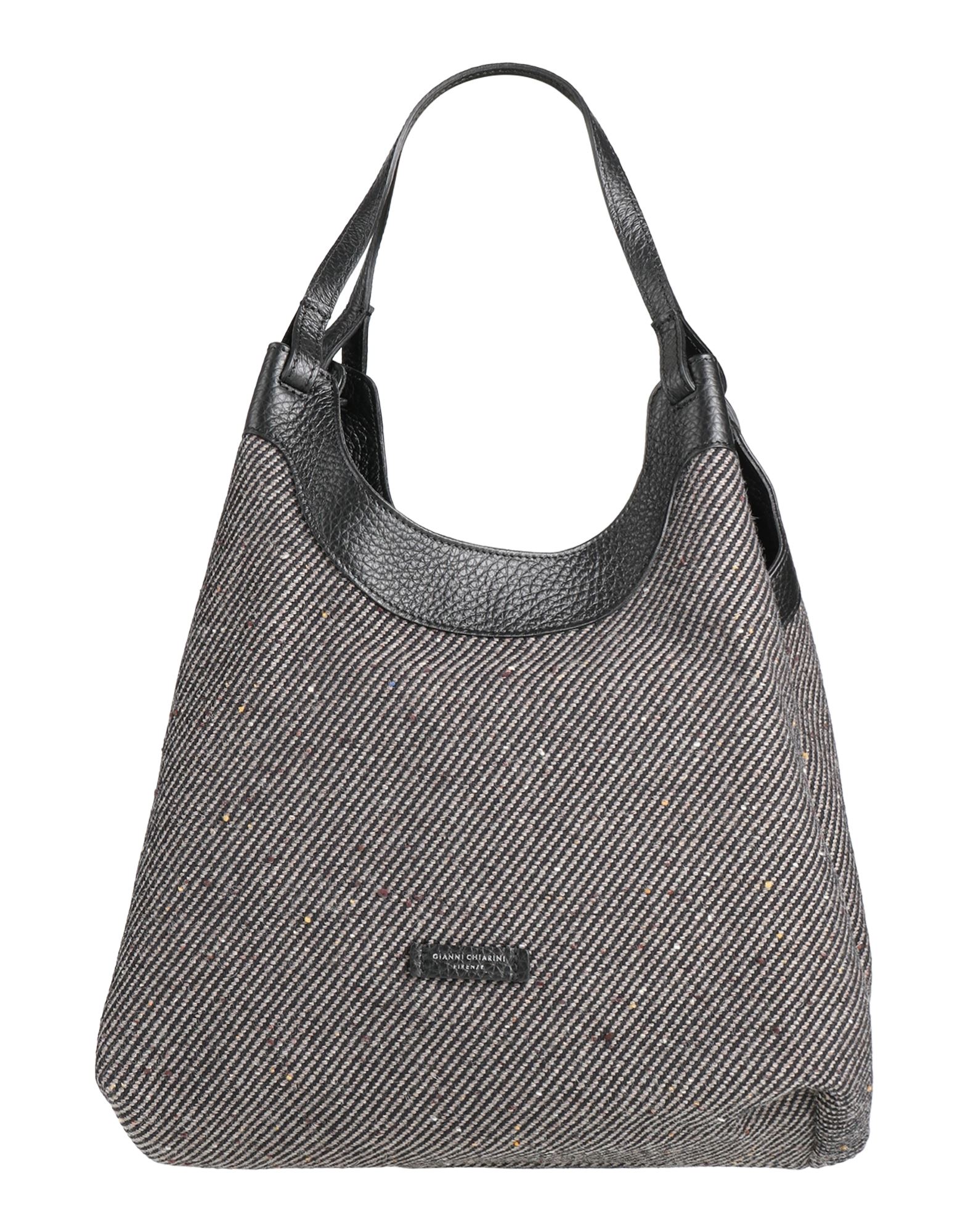GIANNI CHIARINI Schultertasche Damen Schwarz GIANNI CHIARINI Schultertasche Damen Schwarz von GIANNI CHIARINI