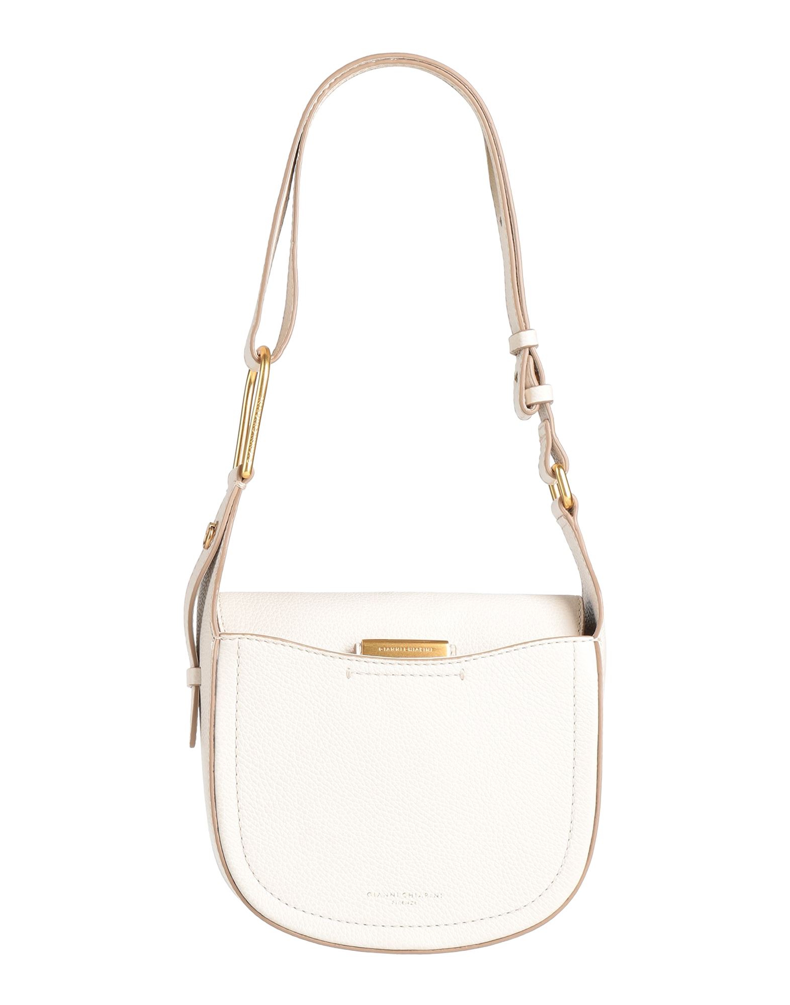 GIANNI CHIARINI Schultertasche Damen Weiß GIANNI CHIARINI Schultertasche Damen Weiß von GIANNI CHIARINI